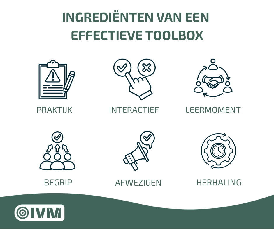 Ingredi&euml;nten van een effectieve toolbox